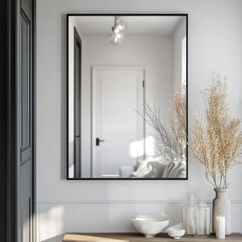 Sunniry Black Mirror for Bathroom - Image 6