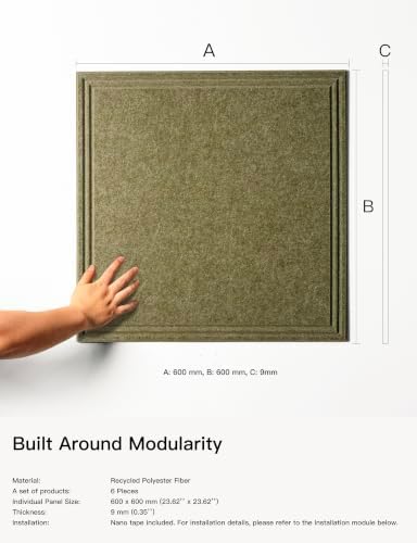 Acoustic Wall Panels, Sound Absorbing, Sound Proof Panels - Image 4