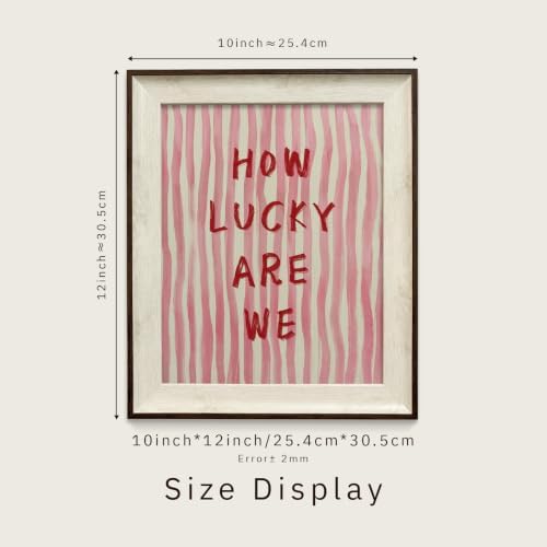 razliubit Cute Pink Framed Wall Art Prints, Replaceable Retro Wall Decors - Image 7