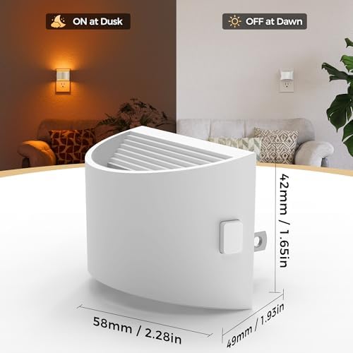 DORESshop Night Light, Night Lights Plug into Wall, Adjustable - Image 7