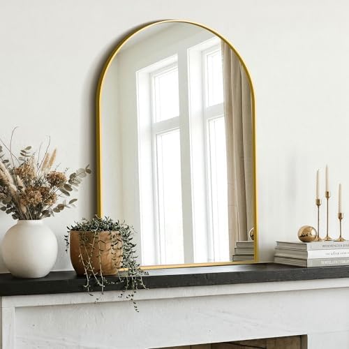 AMOISE Arched Bathroom Mirror for wall, 2 Pack 30"x20" Vanity Mirror - Image 5