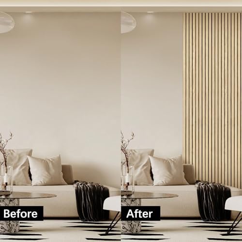 Wood Slat Wall Panel 2 PCS - Image 6
