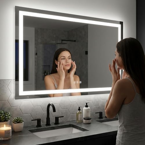 60"x 36" LED Bathroom Mirror - Image 2