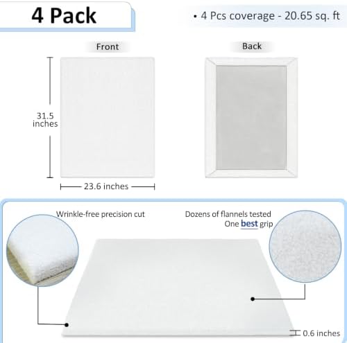 BXI Quilt Design Wall, Thick Sturdy Flannel Quilters Design Board, 31.5 x 23.6 - Image 2