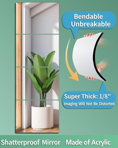 Shatterproof Wall Mirror Full Length - Image 2