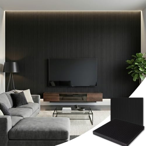 Acoustic Wall Panels 24x24 Inch 6 Pack Decorative Peel and Stick Wall Tiles by WelcometoCestavie
