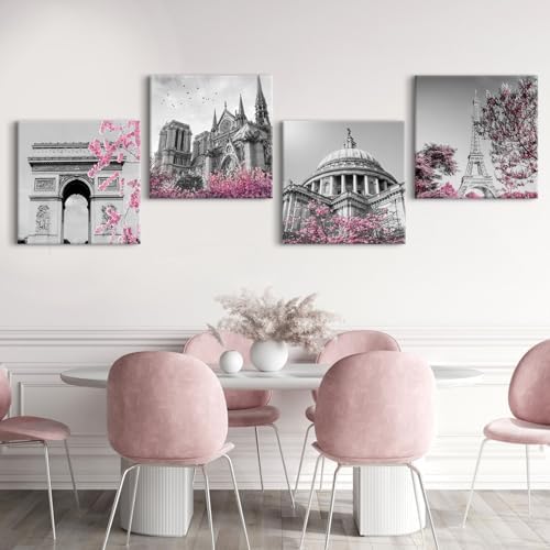 BL BORLINART Black and White Wall Art - Image 2