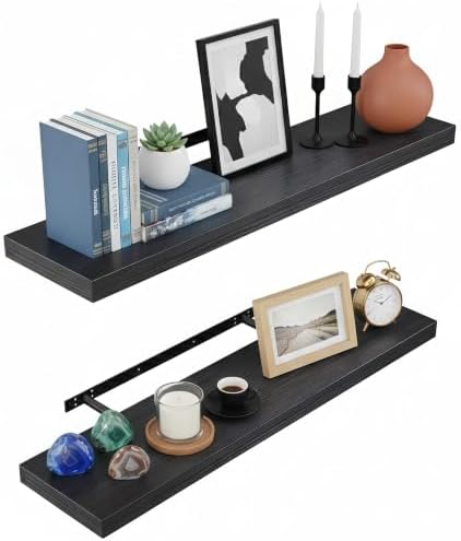 Lufia Floating Wall Shelves, MDF by Lufia