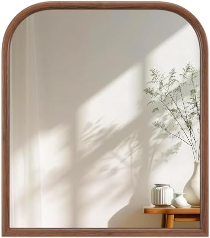 28"x32" Arch Wall Mirror for Wall, Wall Mounted Vanity Mirror for Bedroom by Acovy