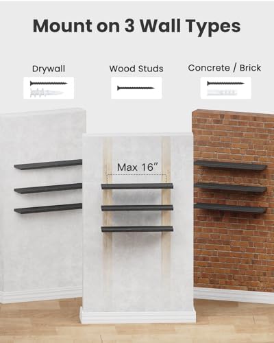 Amada 23.6" Floating Shelves for Wall Decor & Storage - Image 7