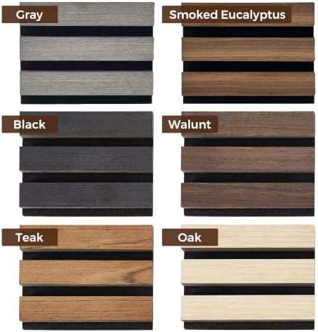 Acoustic Wood Slat Panels, Soundproof Wooden Wall Panels, 3D Fluted Panel - Image 2