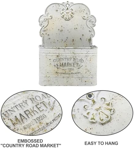 All Chic Metal Wall Planter Wall Mount Planter Wall Haning Planter Outdoor - Image 3