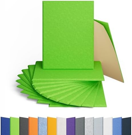 12 Pack Rectangle Acoustic Panels Self Adhesive Sound Proof Foam by Amantech
