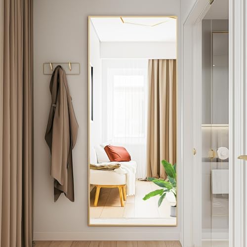 NEWBULIG 58"x19" Full Length Mirror, Full Body Floor Mirror - Image 6