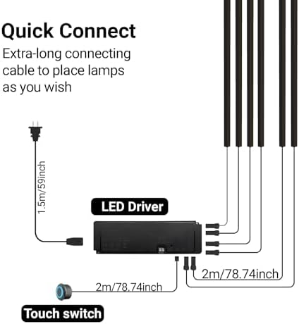 HAMRVL Black LED Recessed Lighting Kit - Image 5