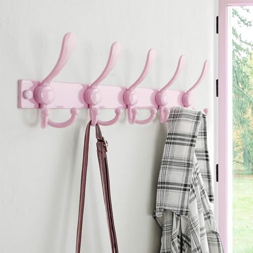 Dseap Coat Rack Wall Mount, Heavy Duty 12-Gauge Base vs Flimsy 1mm, - Image 2