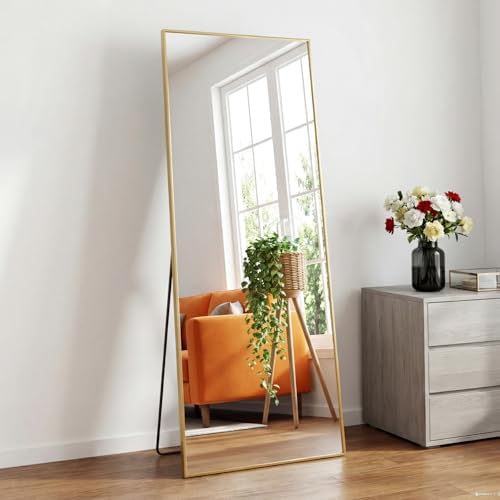 Sweetcrispy 56"x21" Full Length Mirror, Standing Full Body Mirror - Image 2