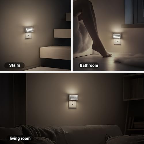 JandCase LED Night Light, Night Lights Plug into Wall Dusk to Dawn - Image 5