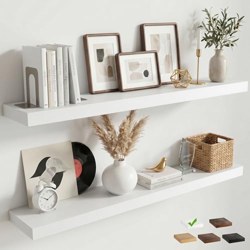 48 Inch Floating Shelves for Wall by FLYJOE