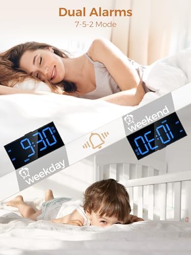 Digital Alarm Clock for Bedroom - Image 4