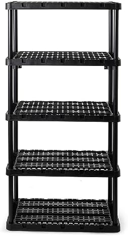 Gracious Living 5 Shelf Unit, Storage Shelves and Rack by GraciousLiving