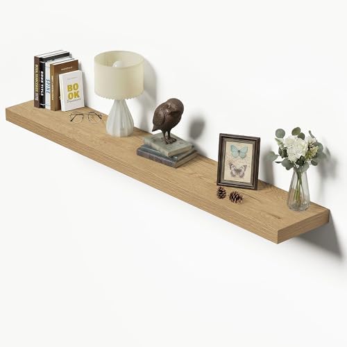 Vivelove Single Floating Shelves 48x10” Set of 1 by VIVELOVE