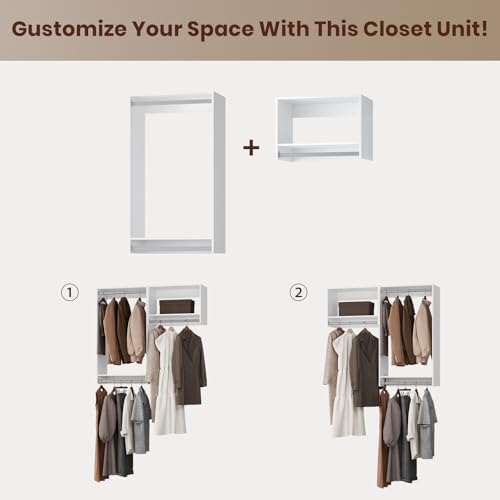 ROOMTEC Modular Closet System, Wooden Tower - Image 6