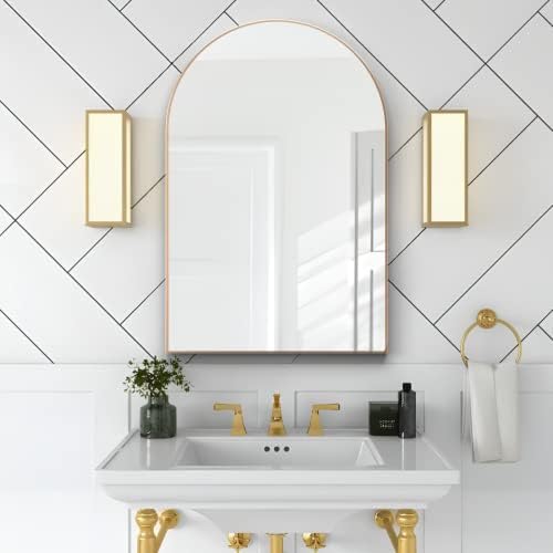 Wall Mounted Mirror, Arched Wall Mirror - Image 5