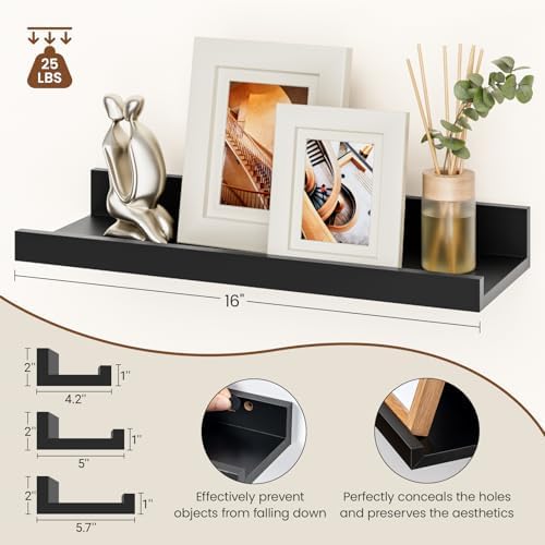 Heimlove 16 Inch Picture Ledge Shelf - Image 3