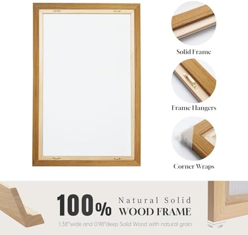 Framed Farmhouse Landscape Wall Art - Image 6