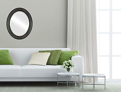 OVALCREST Oval Beveled Wall Mirror - Image 4