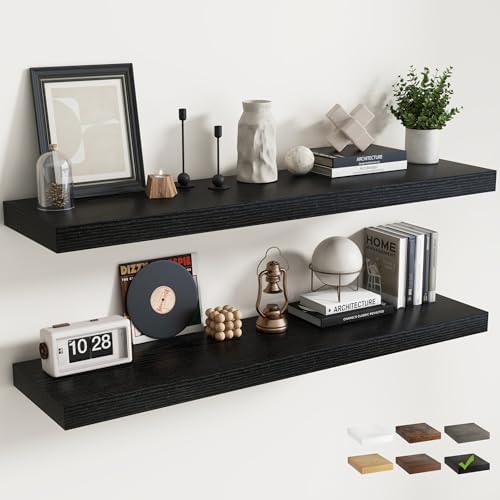 55 Inch Floating Shelves for Wall by Marsmiles
