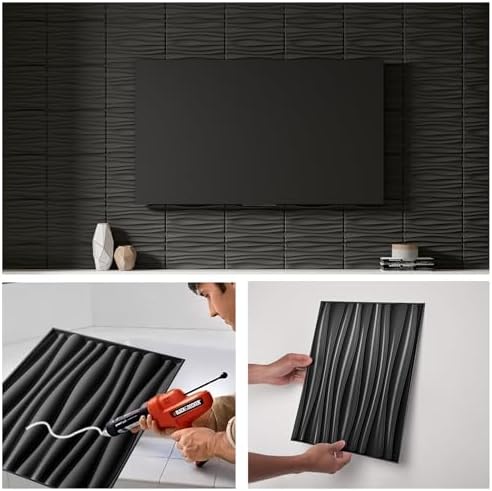 Art3d PVC Wavy Textured 3D Wall Panels, 15.7 x 11.8 Inch - Image 4