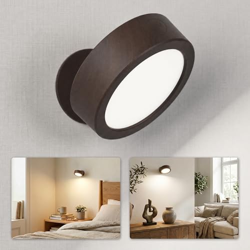 EZVALO LED Wall Mounted Light, 3000mAh Rechargeable Cordless Wall Sconce by EZVALO