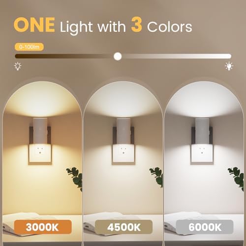 VOLISUN Night Lights Plug into Wall, Dimmable LED Nightlight - Image 2