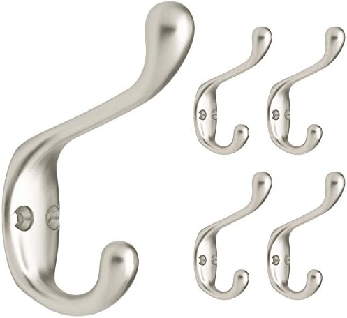 Franklin Brass Heavy Duty Coat and Hat Wall Hooks Double Hooks by FranklinBrass