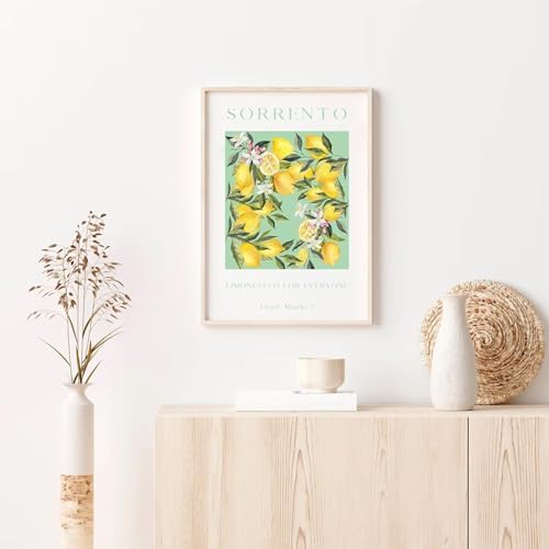 Baccone Fruit Wall Art Kitchen Artwork Wall Decor Fruit Market Prints Poster - Image 6