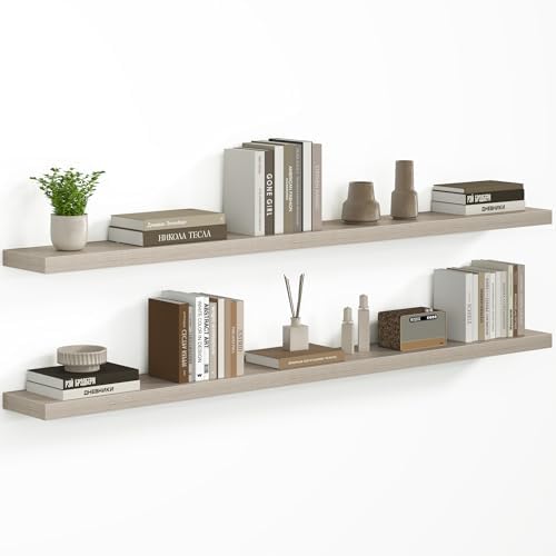 Fun Memories 66 Inch Floating Shelves by FunMemories