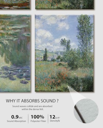 VIYYIEA Acoustic Art Panels, Landscape Decorative Soundproof Wall Panel - Image 6