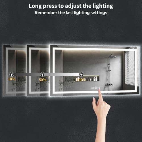 24"x60" LED Bathroom Mirror - Image 5