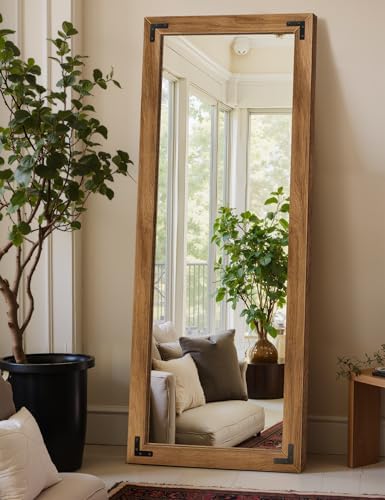Wood Framed Full Length Mirror for Wall by TRAHOME