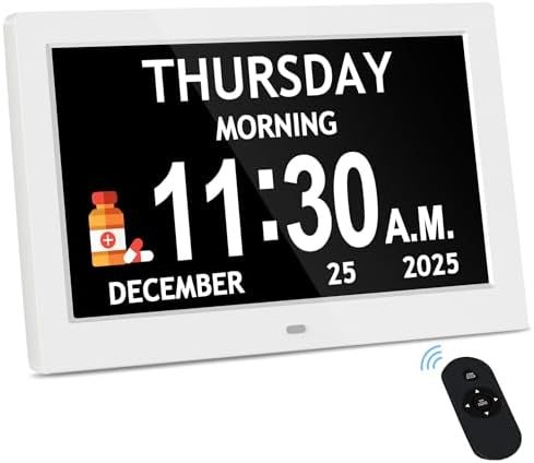10.1'' Extra Large Digital Clock by Flyruit