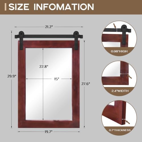 COGOOD Farmhouse Bathroom Mirrors - Image 4