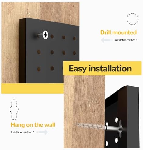 4-Pack Heavy-Duty Metal Pegboard Organizer Kit - Image 7
