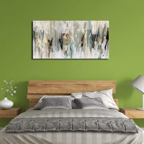tigeridge Abstract Wall Art Grey Modern Canvas Pictures Contemporary Canvas - Image 3