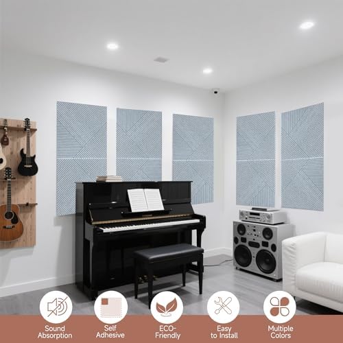 TO-TH Sound Proofing Panels Self-Adhesive Acoustic Panel 6Pack - Image 6