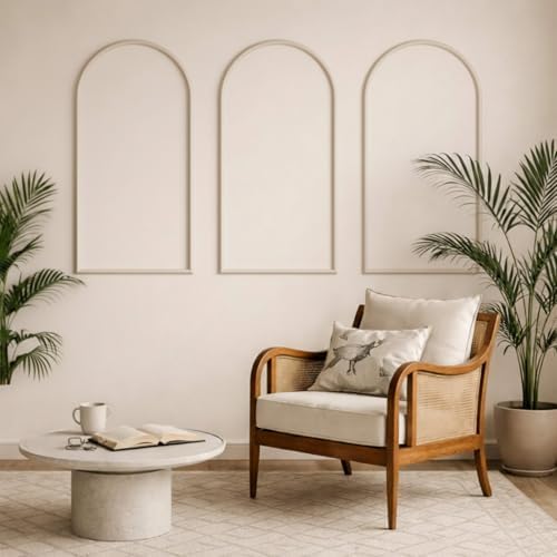 Colingmill 3 Set 23 x 50 Inch Arch Wall Molding Kit Peel Stick wall Panels - Image 3