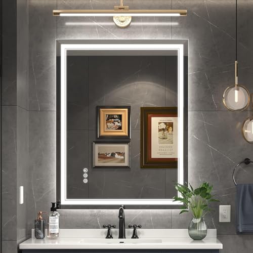Ratsamee 28"x36" LED Bathroom Mirror by RATSAMEE