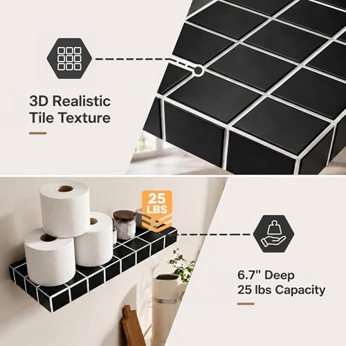 ZttRiee Floating Shelves - Image 3
