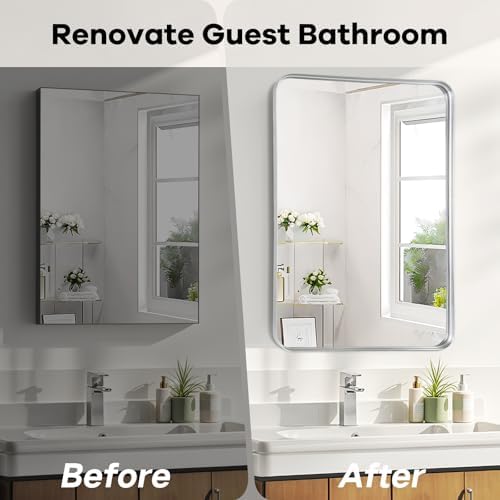 Bathroom Vanity Mirror Over Sink 24x30 - Image 5